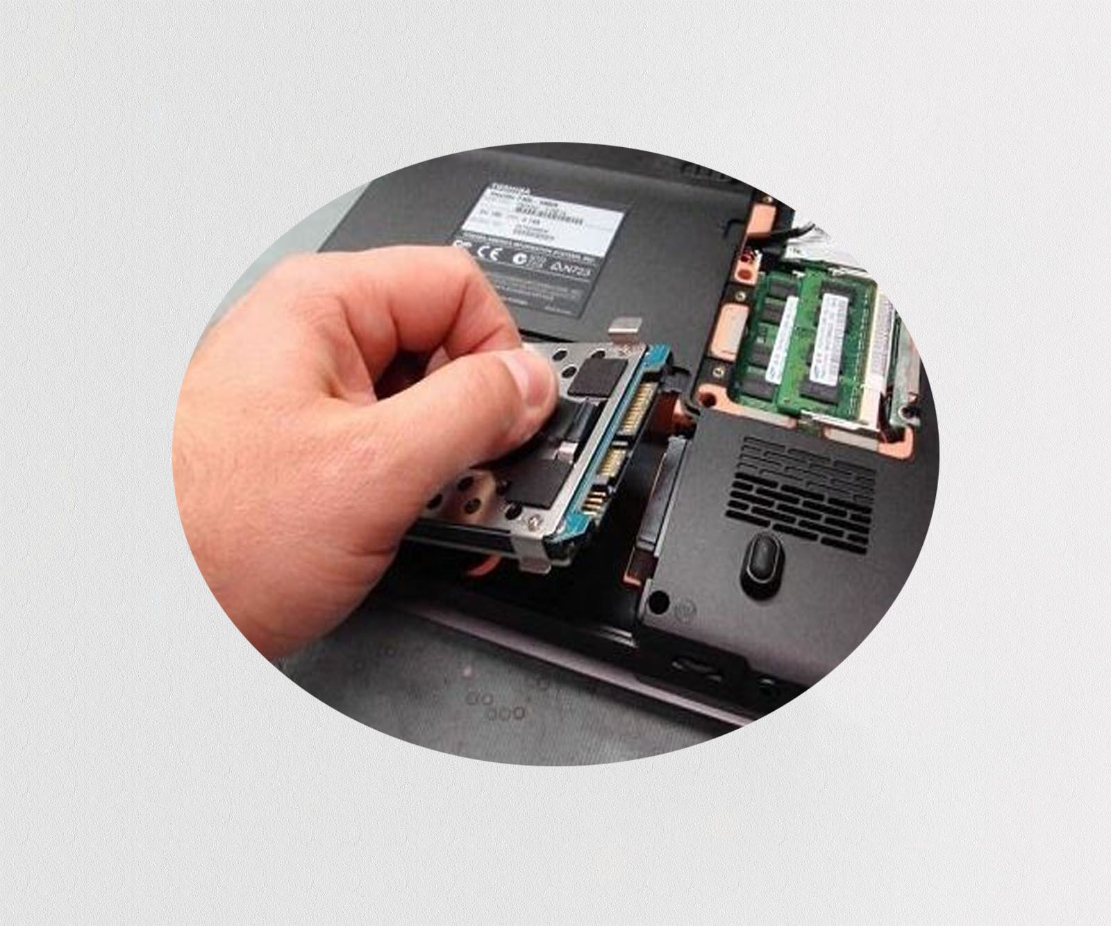 laptop hdd rusak