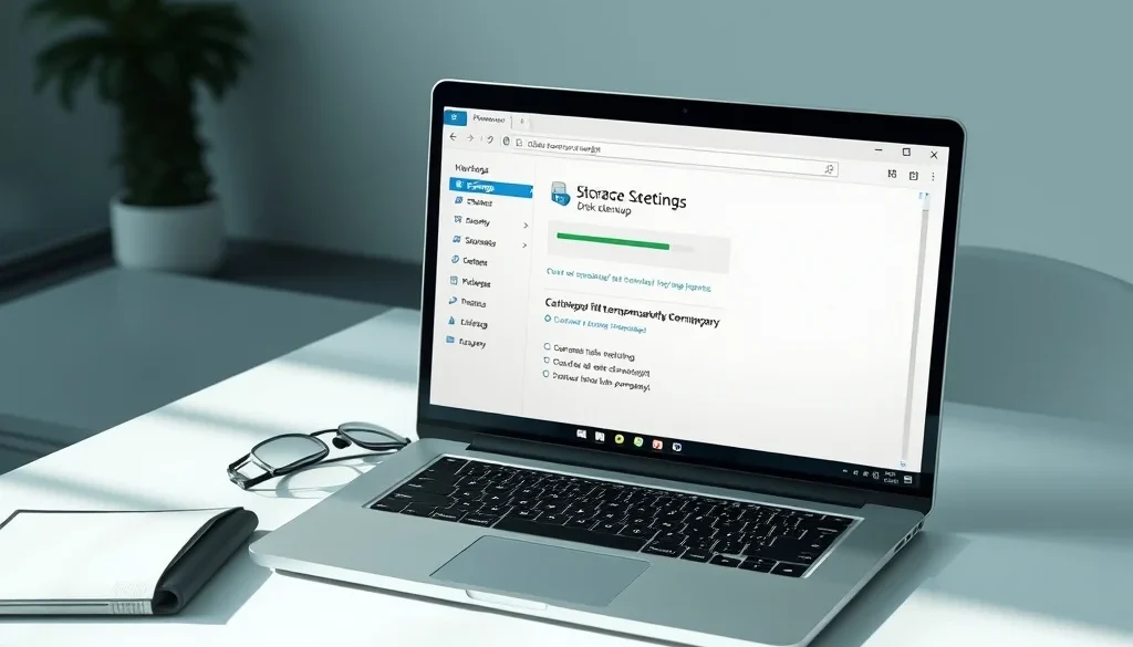 Panduan langkah cara menghapus file temporary Windows melalui menu pengaturan sistem