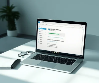 Panduan langkah cara menghapus file temporary Windows melalui menu pengaturan sistem