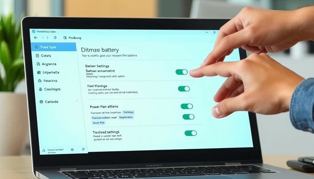 Optimasi Baterai Laptop Windows 11 - Pengaturan Power Plan